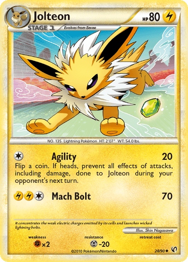Jolteon, HS—Undaunted 28