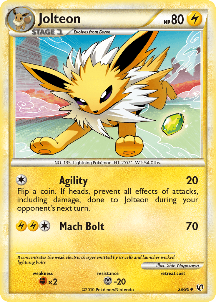 Jolteon, HS—Undaunted 28