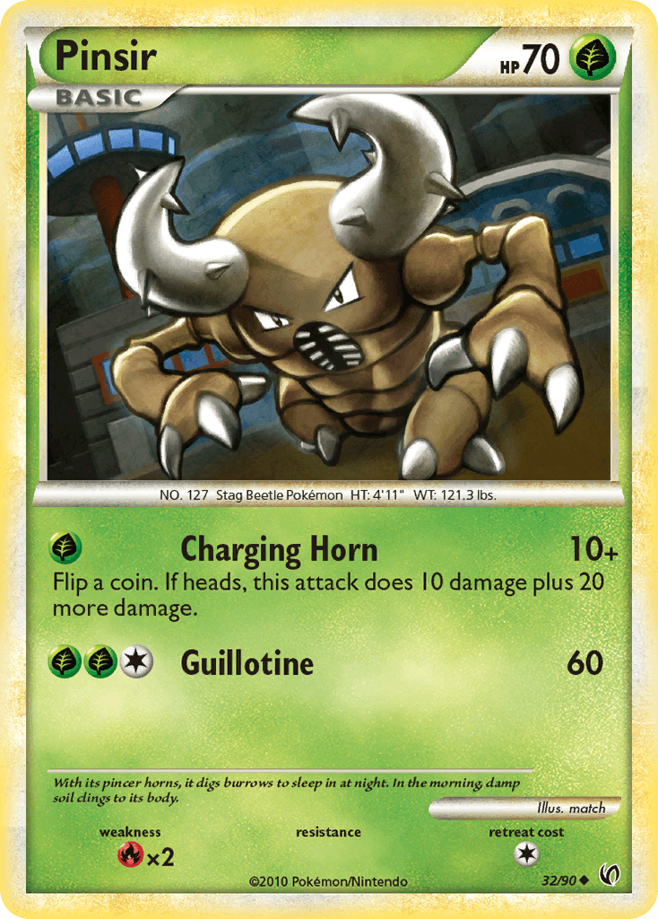 Pinsir, HS—Undaunted 32