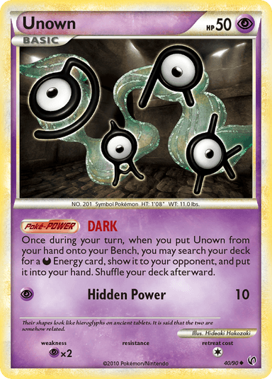 Unown, HS—Undaunted 40