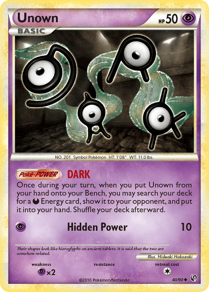 Unown, HS—Undaunted 40