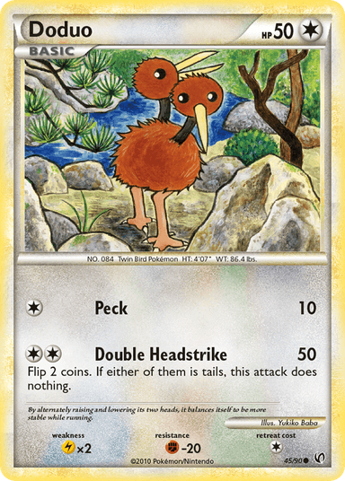 Doduo, HS—Undaunted 45