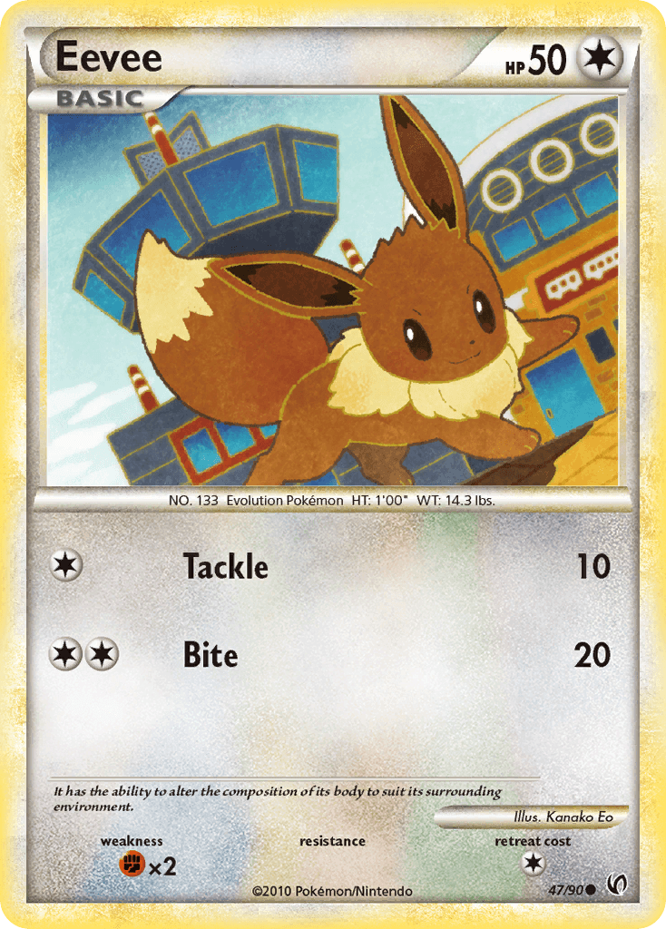 Eevee, HS—Undaunted 47