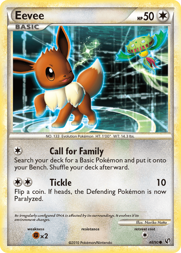 Eevee, HS—Undaunted 48