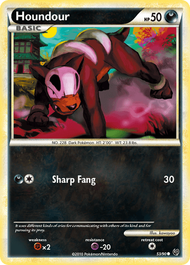 Houndour, HS—Undaunted 53