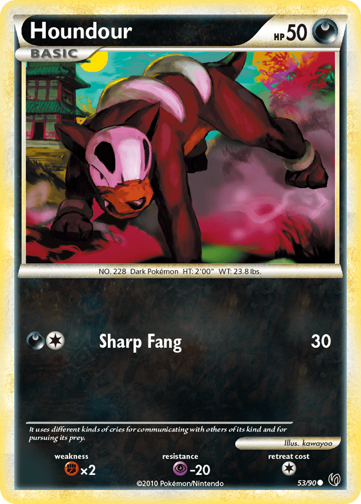 Houndour, HS—Undaunted 53