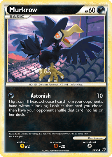 Murkrow, HS—Undaunted 58