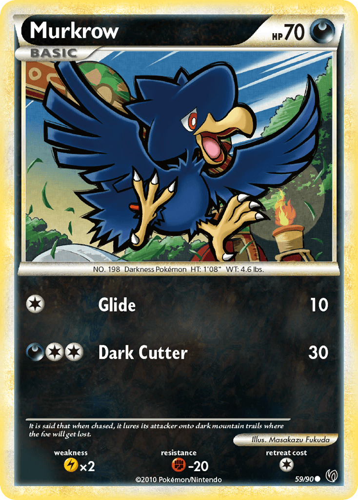 Murkrow, HS—Undaunted 59