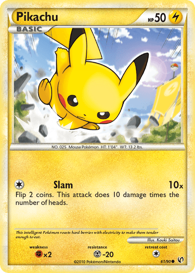Pikachu, HS—Undaunted 61