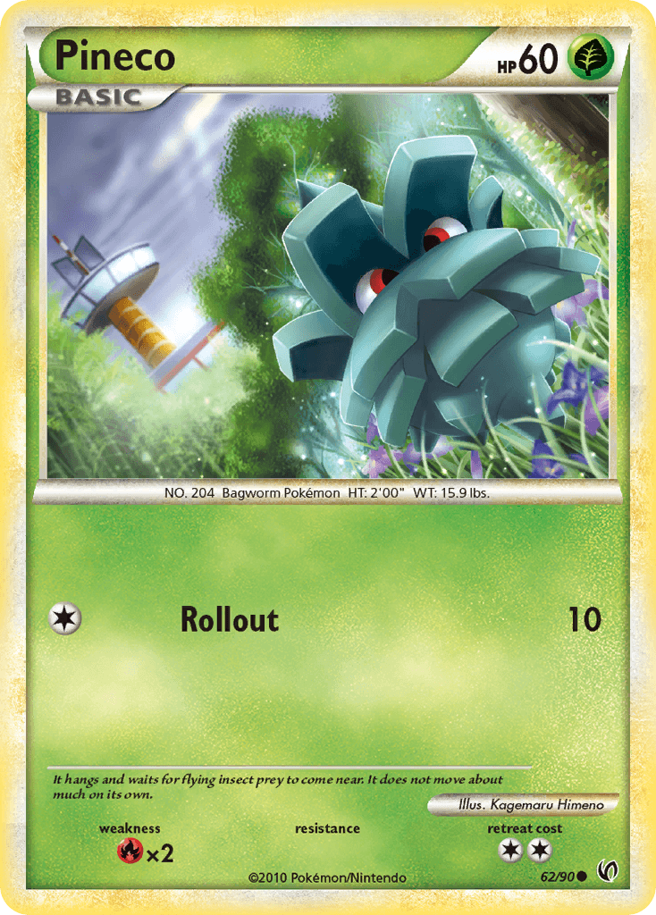 Pineco, HS—Undaunted 62