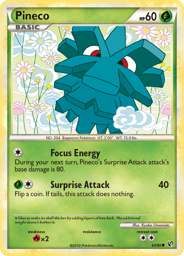Pineco, HS—Undaunted 63