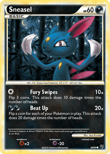 Sneasel, HS—Undaunted 68