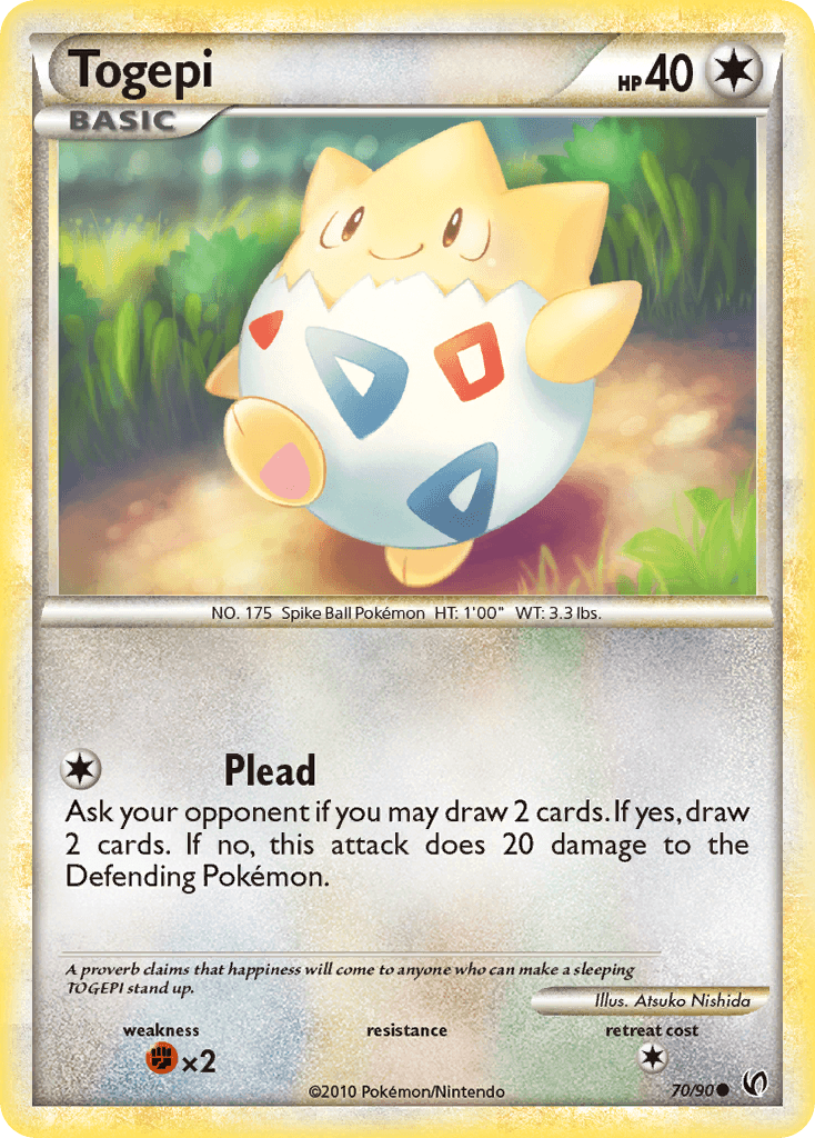 Togepi, HS—Undaunted 70