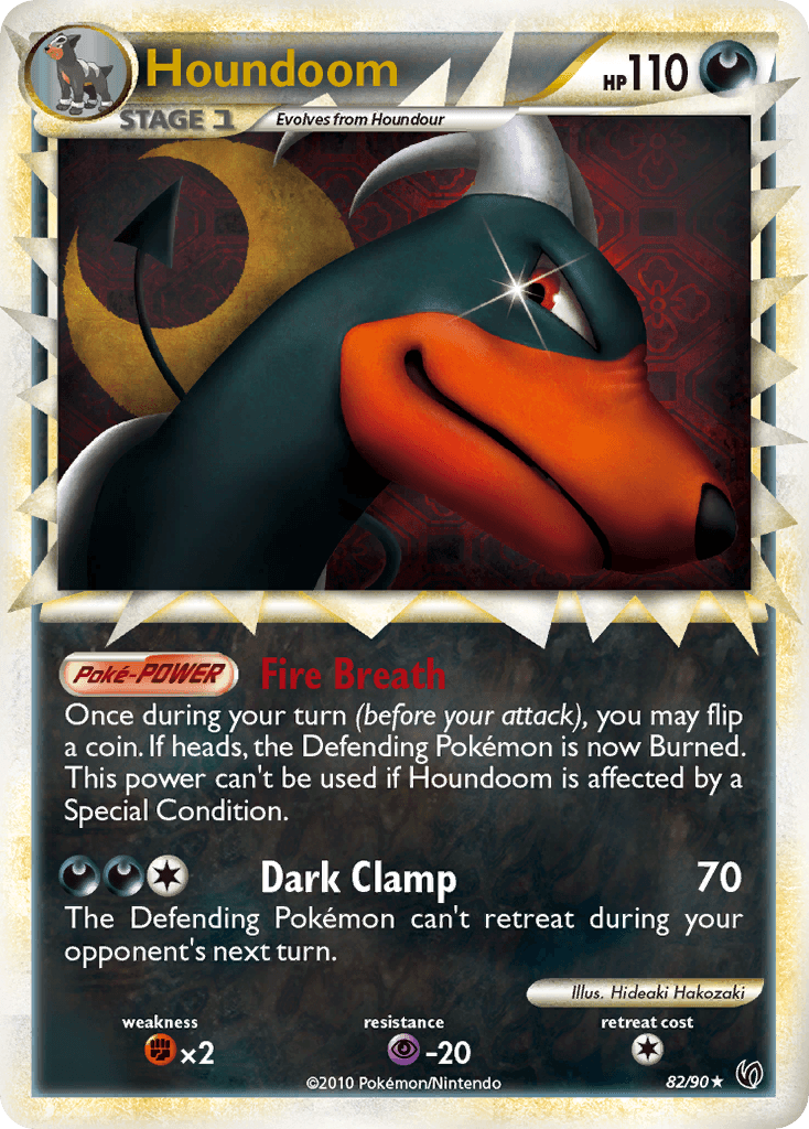 Houndoom, HS—Undaunted 82