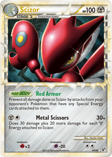 Scizor, HS—Undaunted 84