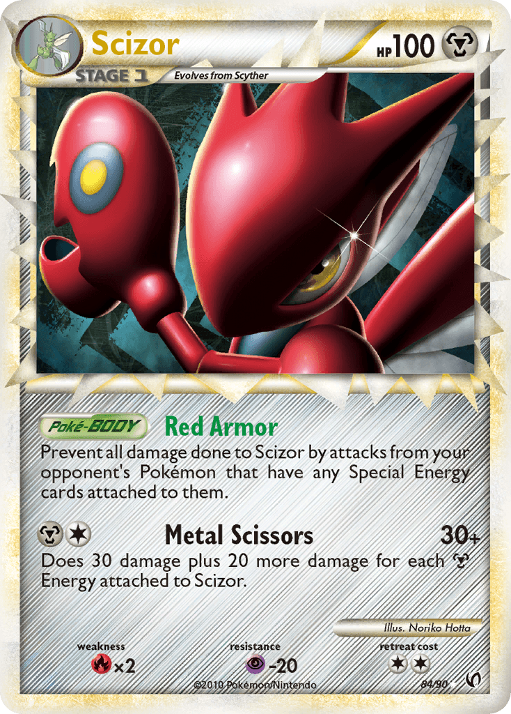 Scizor, HS—Undaunted 84