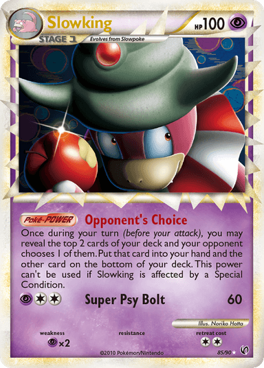 Slowking, HS—Undaunted 85