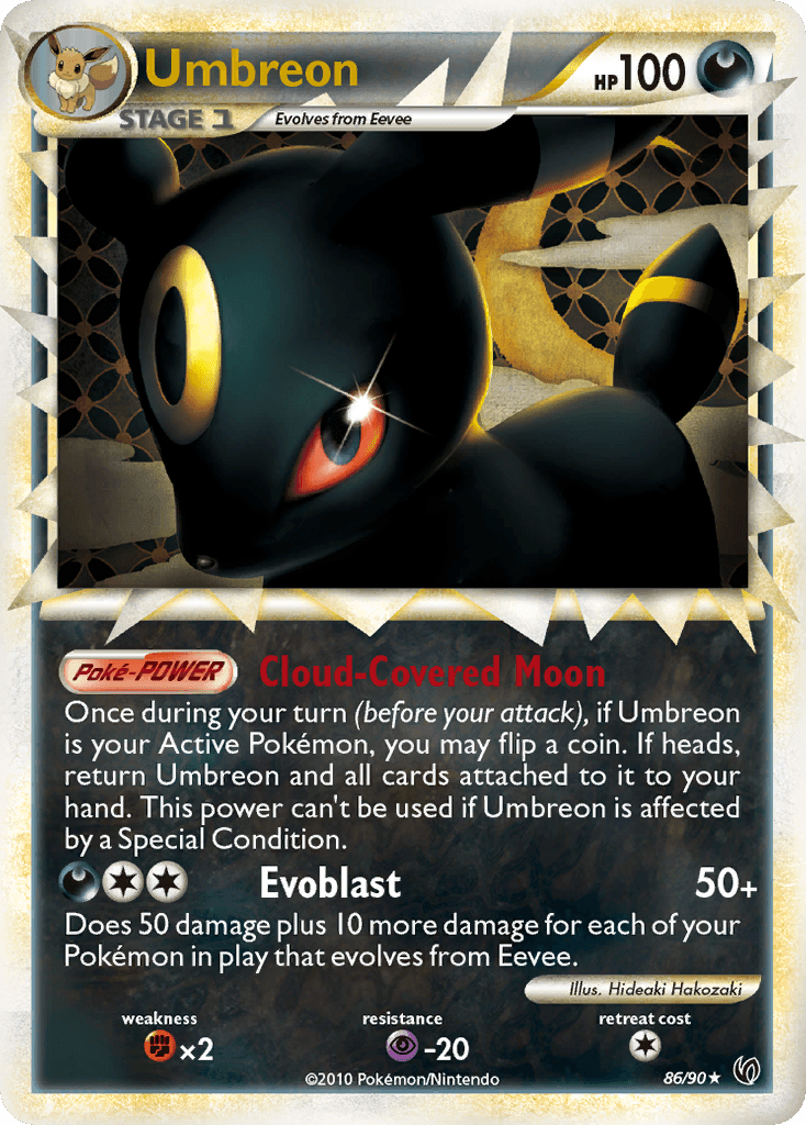 Umbreon, HS—Undaunted 86