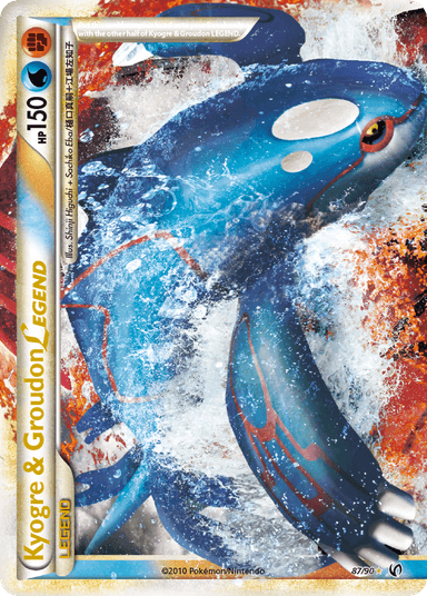 Kyogre & Groudon LEGEND, HS—Undaunted 87