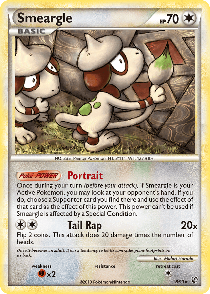 Smeargle, HS—Undaunted 8