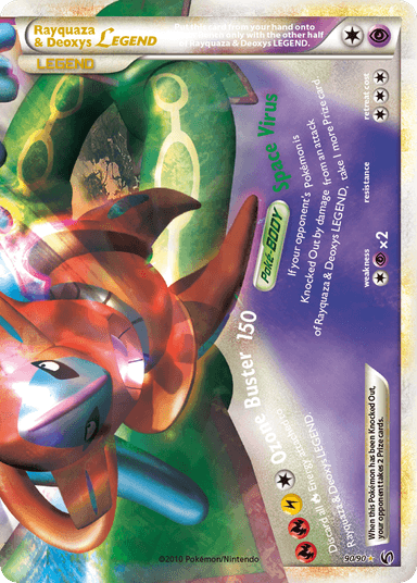 Rayquaza & Deoxys LEGEND, HS—Undaunted 90