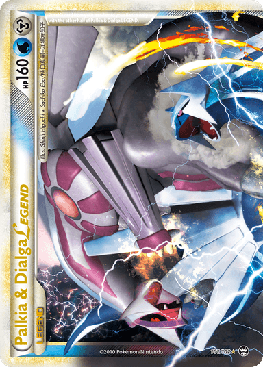 Palkia & Dialga LEGEND, HS—Triumphant 101