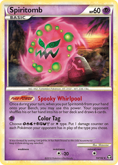 Spiritomb, HS—Triumphant 10
