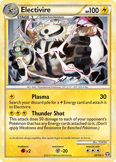 Electivire, HS—Triumphant 20