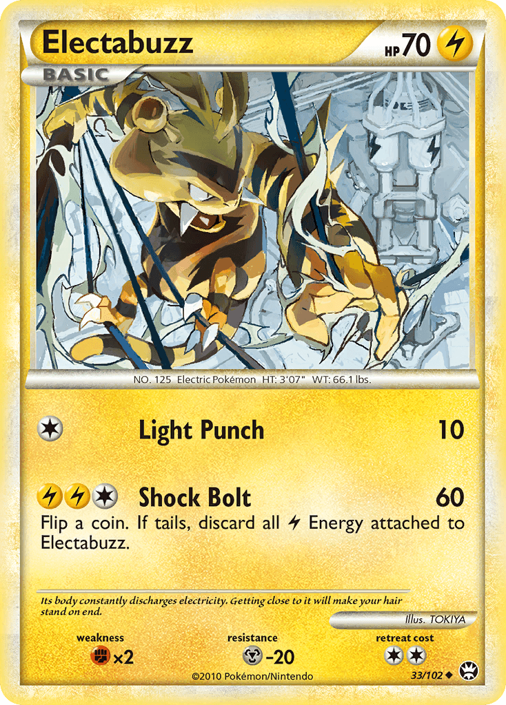 Electabuzz, HS—Triumphant 33
