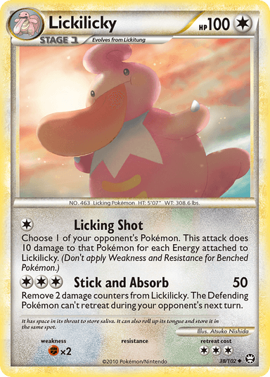 Lickilicky, HS—Triumphant 38
