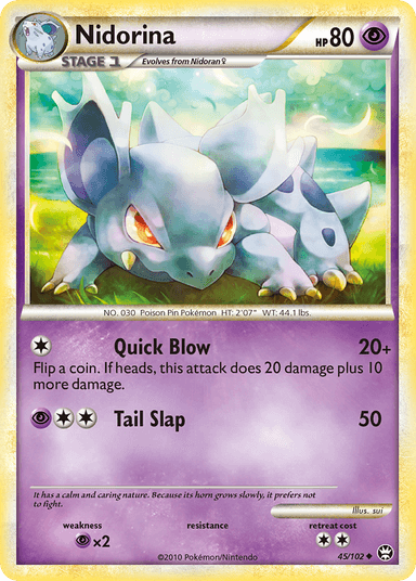 Nidorina, HS—Triumphant 45