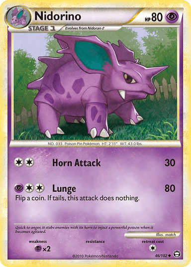 Nidorino, HS—Triumphant 46