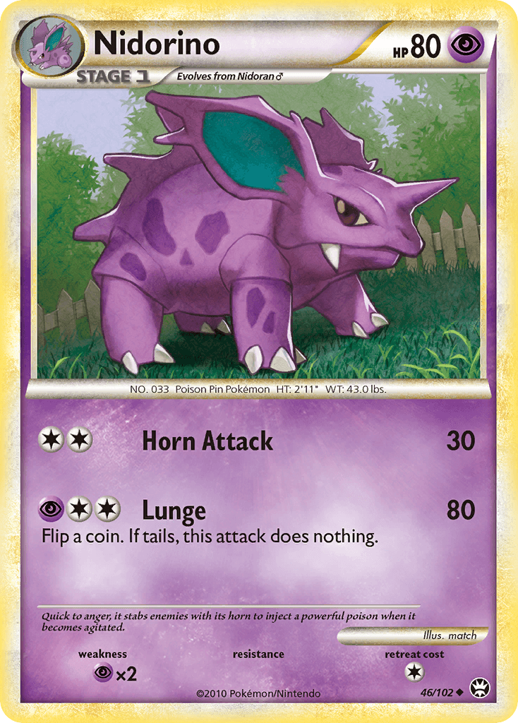 Nidorino, HS—Triumphant 46