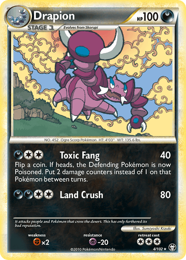 Drapion, HS—Triumphant 4