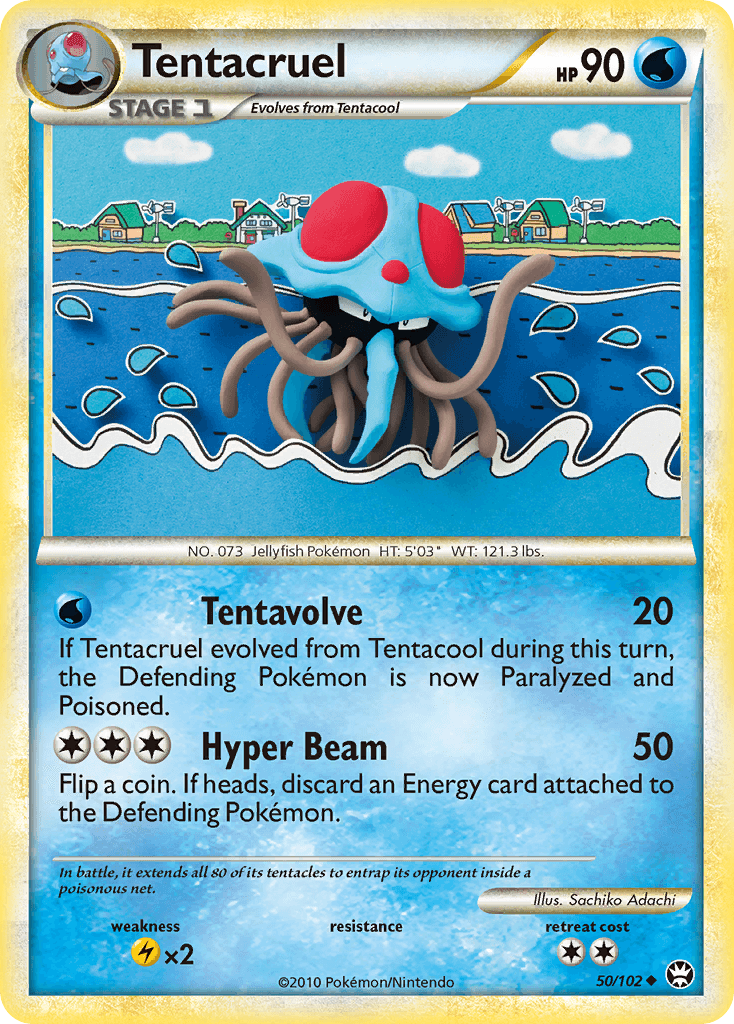 Tentacruel, HS—Triumphant 50