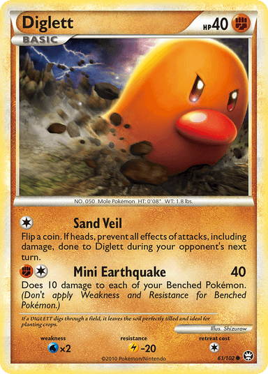 Diglett, HS—Triumphant 61