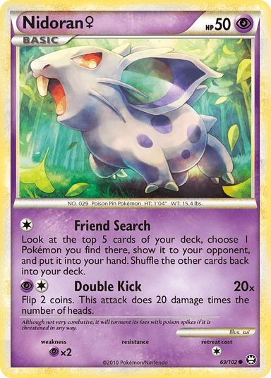 Nidoran ♀, HS—Triumphant 69