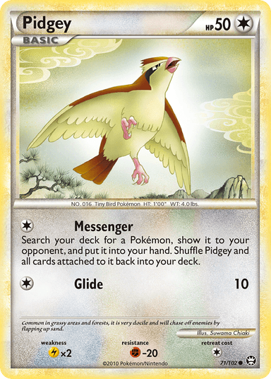 Pidgey, HS—Triumphant 71