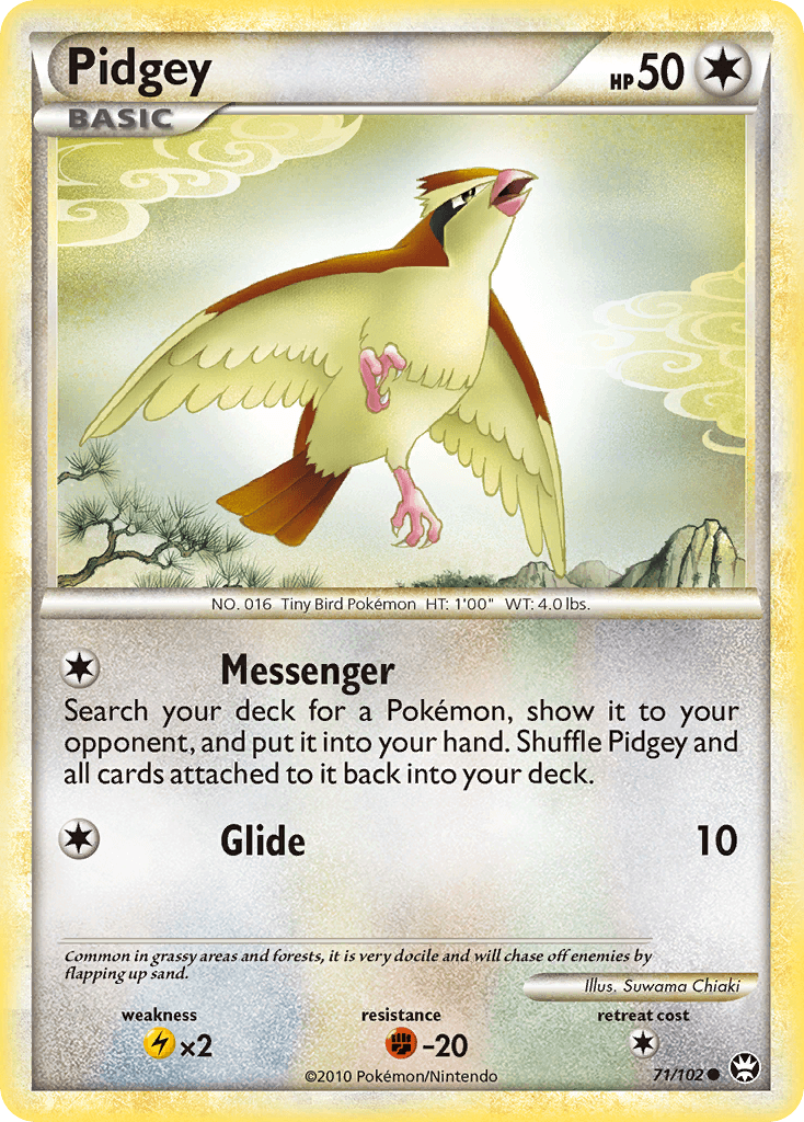 Pidgey, HS—Triumphant 71
