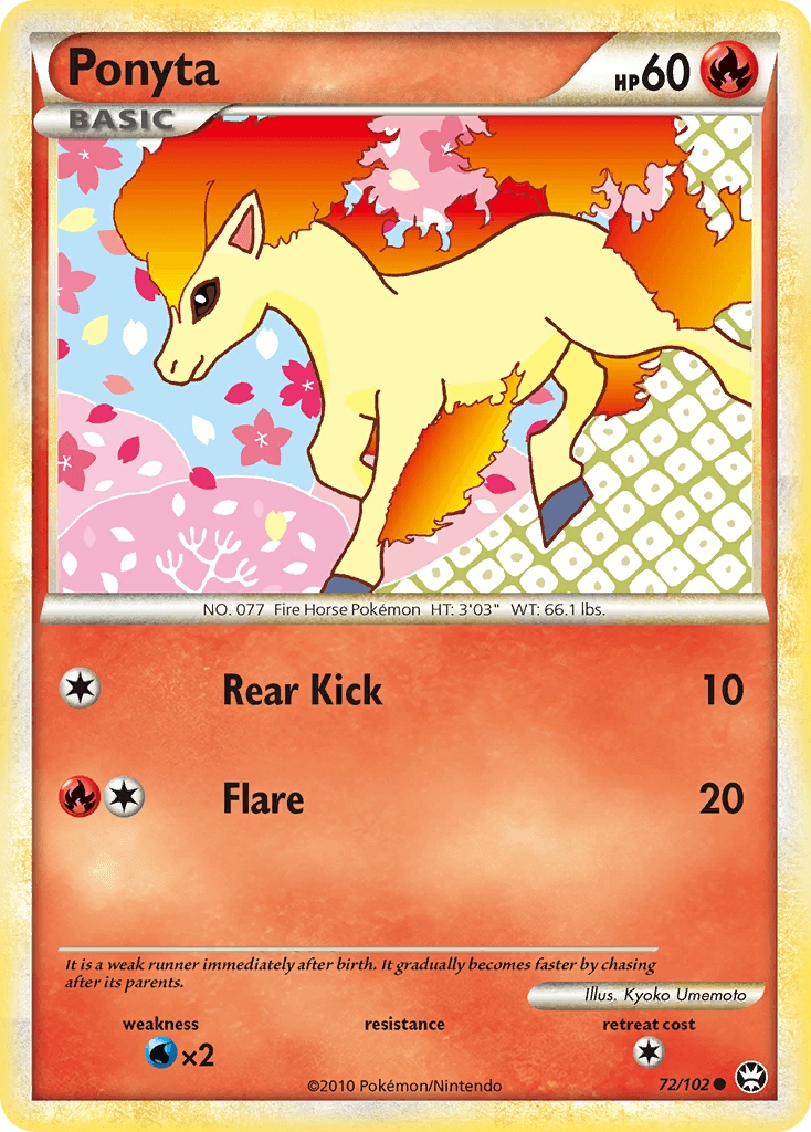 Ponyta, HS—Triumphant 72