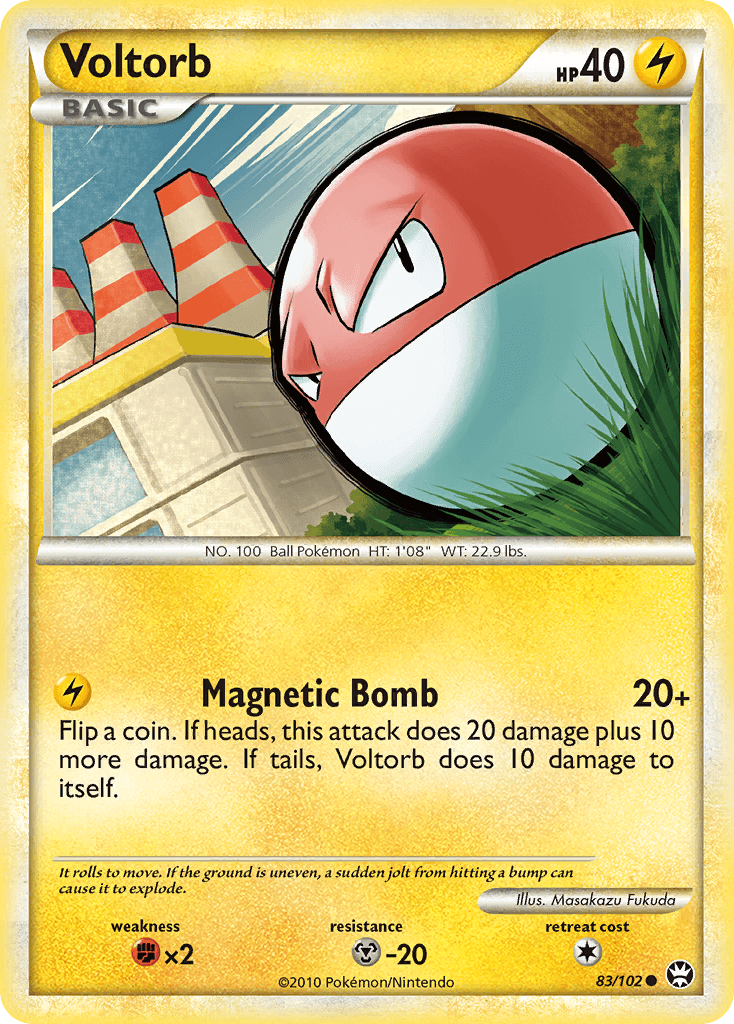 Voltorb, HS—Triumphant 83