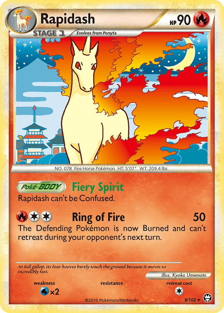 Rapidash, HS—Triumphant 8