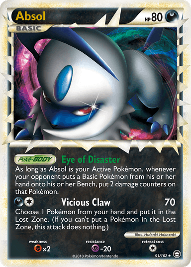 Absol, HS—Triumphant 91