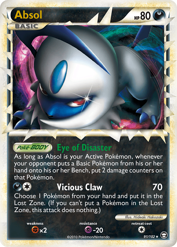 Absol, HS—Triumphant 91