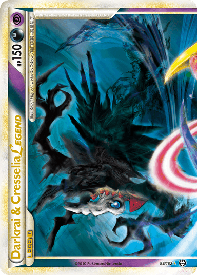 Darkrai & Cresselia LEGEND, HS—Triumphant 99