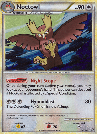 Noctowl, HGSS Black Star Promos HGSS06