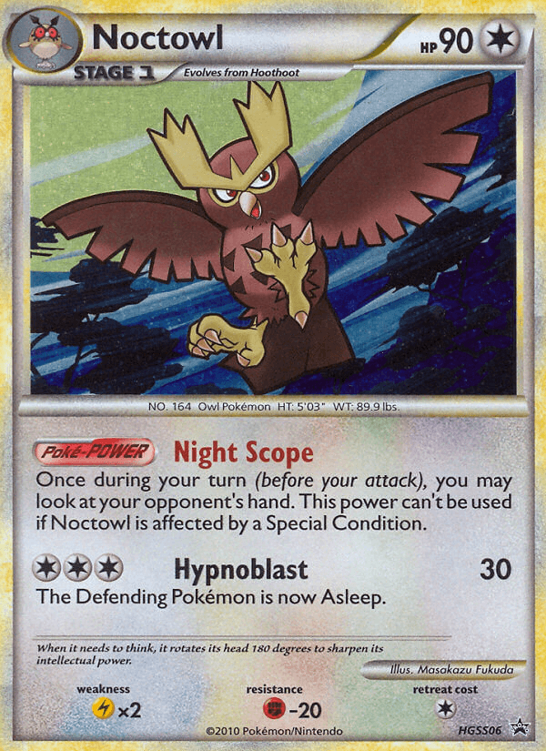 Noctowl, HGSS Black Star Promos HGSS06