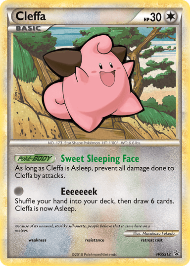 Cleffa, HGSS Black Star Promos HGSS12