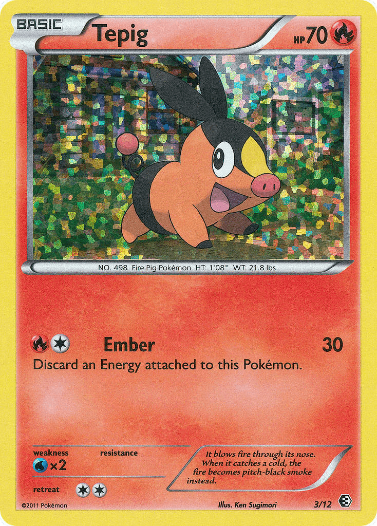 Tepig, McDonald's Collection 2011 3