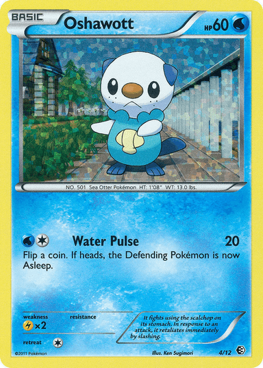 Oshawott, McDonald's Collection 2011 4